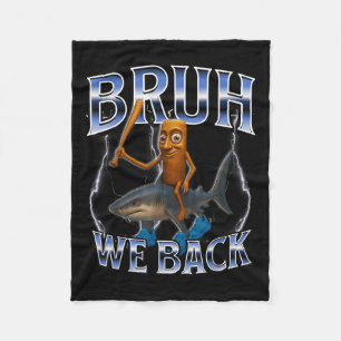 Italienisches Brainrot zurück zum T - Shirt der Sc Fleecedecke
