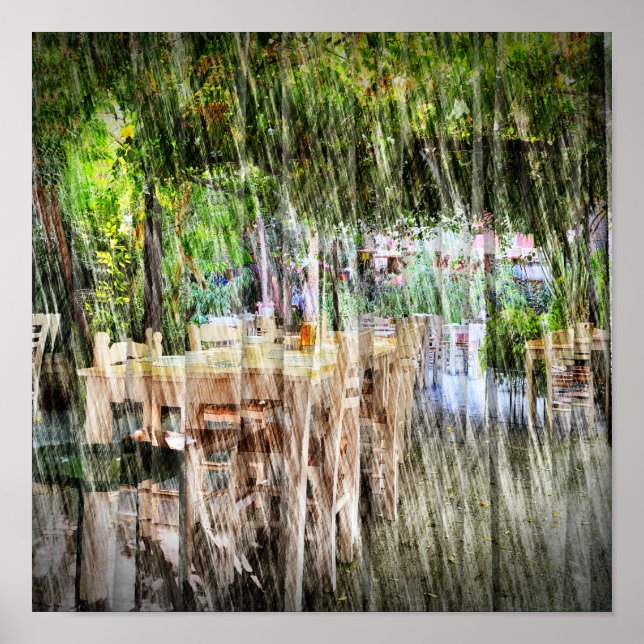 Italienisches Café Poster (Vorne)