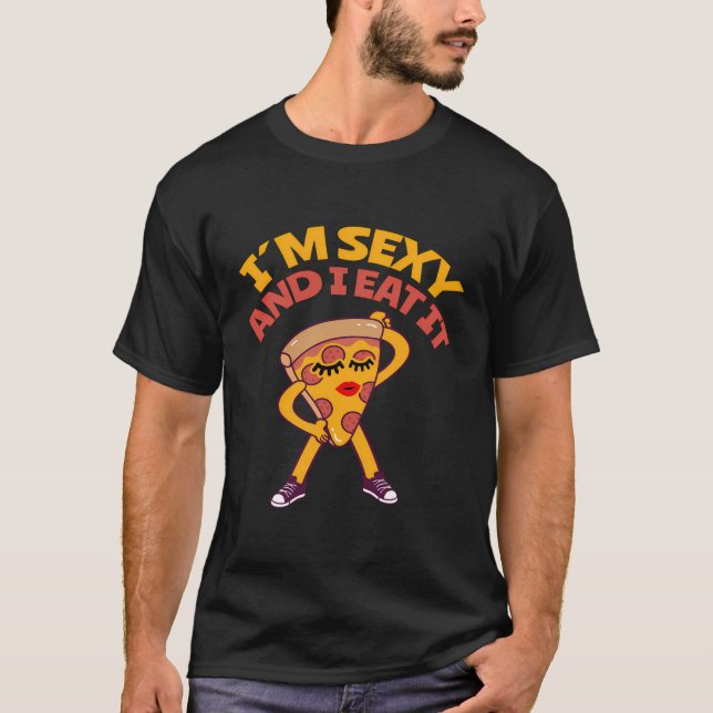 Italienisches Design für Pizzas T-Shirt (Vorderseite)