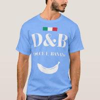 Italienisches Dolce E Banana T Shirt, lustiges Gra