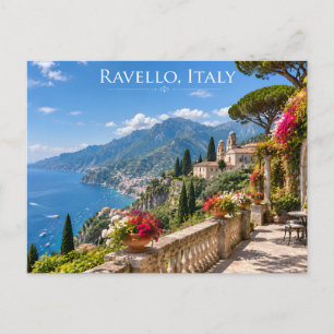 Italienisches Dorf Urlaub Souvenir Postkarte