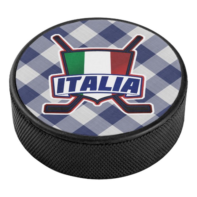 Italienisches Eishockeyteam Puck (3/4)