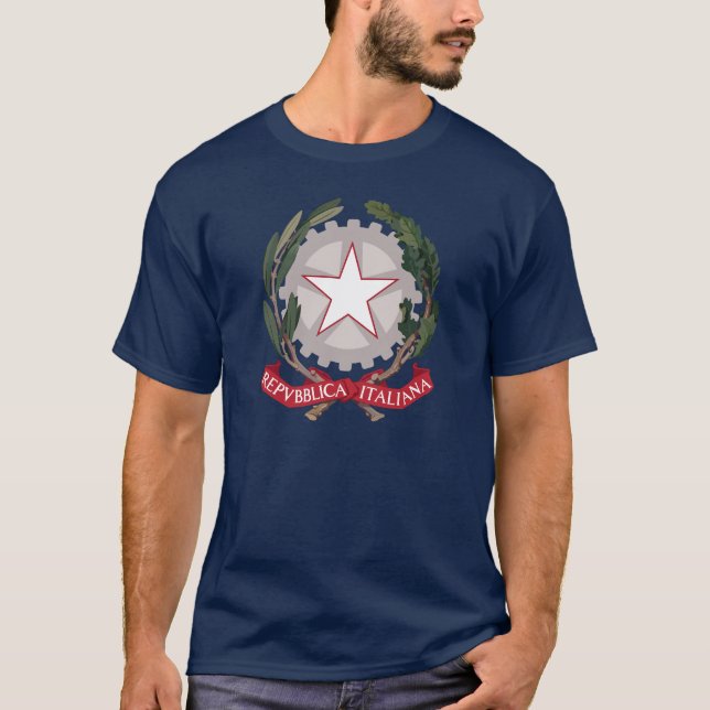 Italienisches Emblem T-Shirt (Vorderseite)