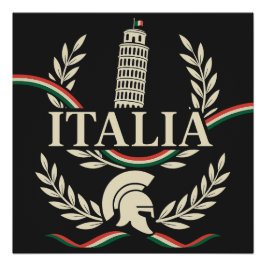 Italienisches Erbe-Wappen Poster