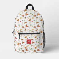Italienisches Essen Pizza Pasta Tiramisu Monogramm