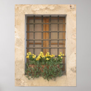 Italienisches Fenster Poster