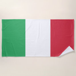 Italienisches Flag Beach Handtuch