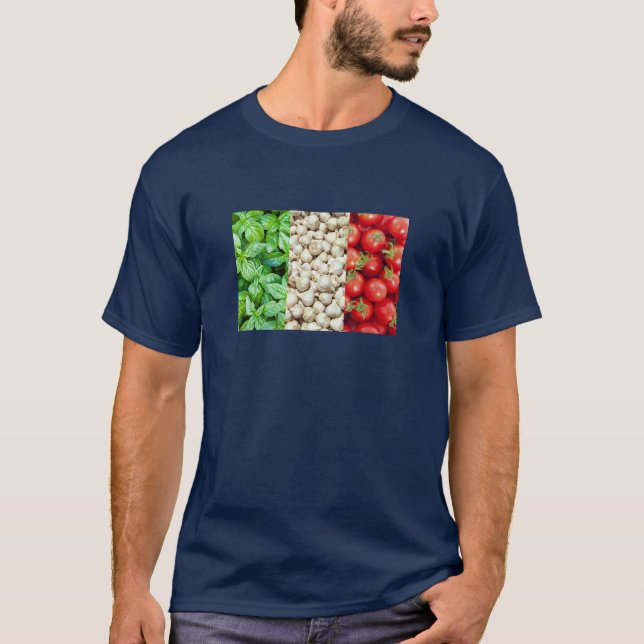 Italienisches Flag-Shirt T-Shirt (Vorderseite)