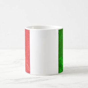 Italienisches Flaggen-Design Kaffeetasse