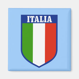 Italienisches Flaggen-Kühlschrankmagnet Magnet