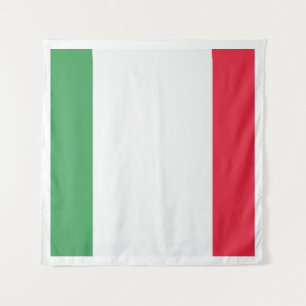 Italienisches Flaggenzeichen Wandteppich