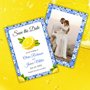 Italienisches Foto für Hochzeiten Save The Date
