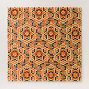 Italienisches geometrisches Muster, Vintages Mosai Puzzle