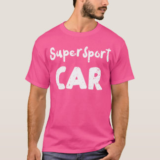 Italienisches Geschenk für Supersportwagen T-Shirt
