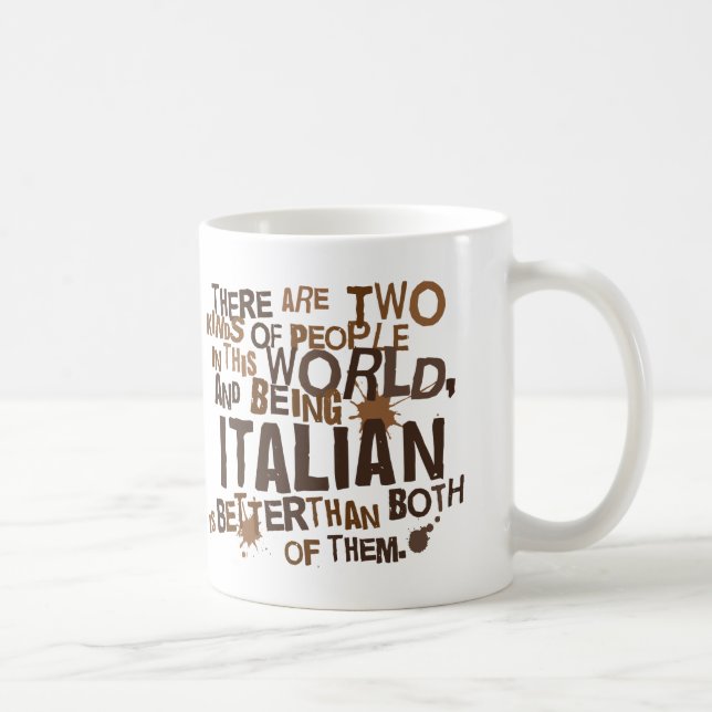 Italienisches Geschenk (lustig) Tasse (Rechts)