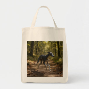 Italienisches Greyhound Elegantes Lebensmittelgesc Tragetasche