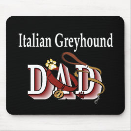 Italienisches Greyhound Vater Geschenke Mousepad