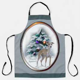 Italienisches Greyhound Weihnachtsgeschenk Schürze
