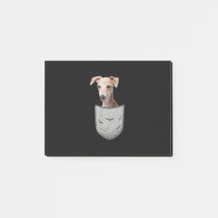 Italienisches Greyhound Whippet Brustpocket für Hu