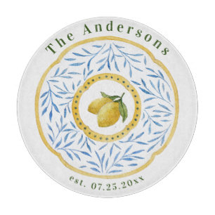 Italienisches Hartglas Schneidebrett