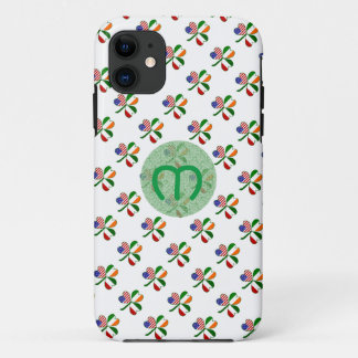 Italienisches Kleeblatt Kelly Green Personalisieru Case-Mate iPhone Hülle