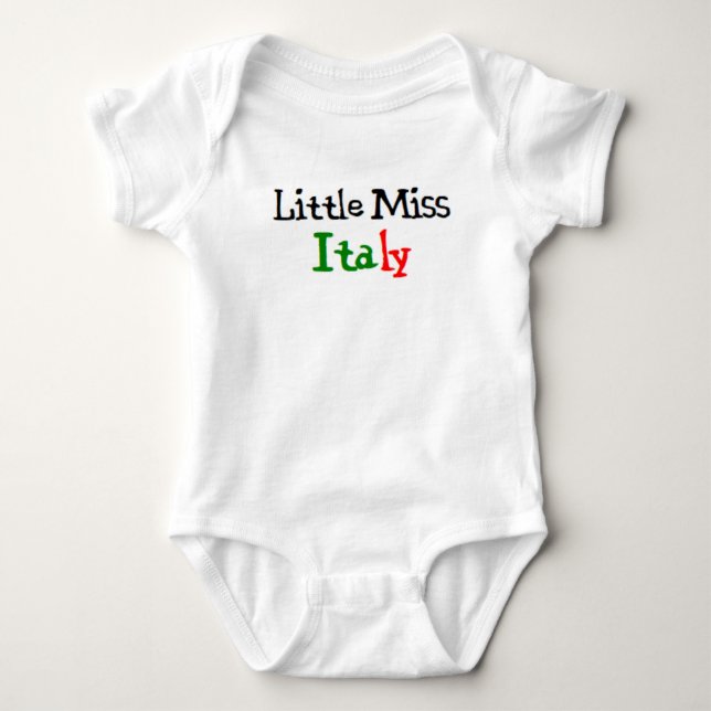 Italienisches Kleingeld Baby Strampler (Vorderseite)