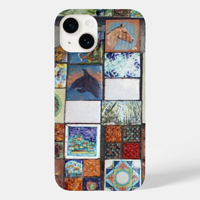 italienisches Mosaik Case-Mate iPhone Hülle (Rückseite)