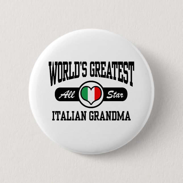 Italienisches Oma Button (Vorderseite)