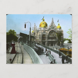 Italienisches Pavillon, Paris, Frankreich Post Car Postkarte