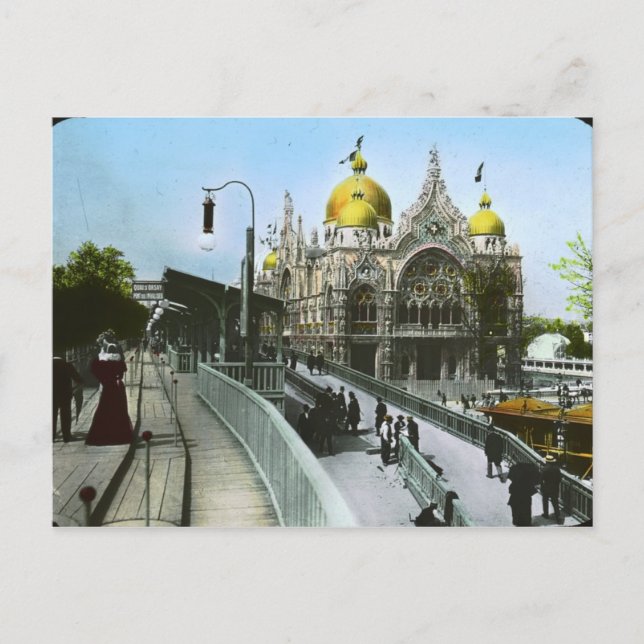 Italienisches Pavillon, Paris, Frankreich Post Car Postkarte (Vorderseite)