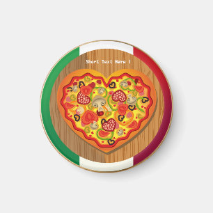 Italienisches Pizza Magnet