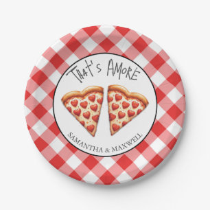 Italienisches Pizza-Party-Geschirr Pappteller