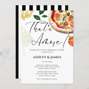 Italienisches Pizza Probe Dinner Lässig Das ist no Einladung