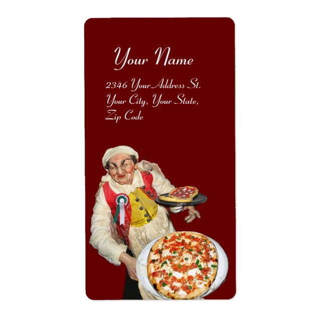 ITALIENISCHES PIZZA - Rot-Grün (Vorne)