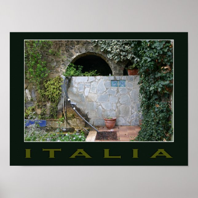 Italienisches Poster (Vorne)