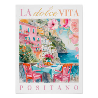Italienisches Poster La Dolce Vita
