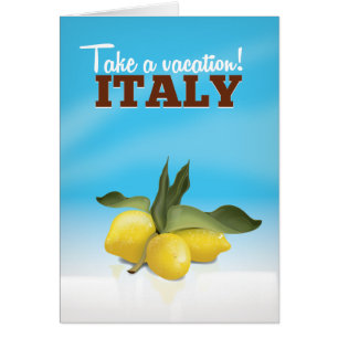Italienisches Reiseplakat