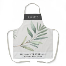 Italienisches Restaurant Olivenblatt Elegant Perso