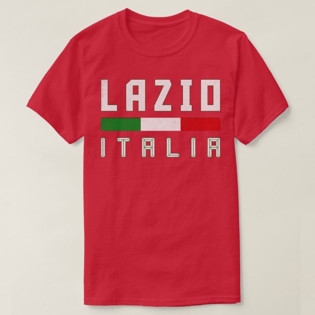 Italienisches Retro Typografy Design T-Shirt (Design vorne)
