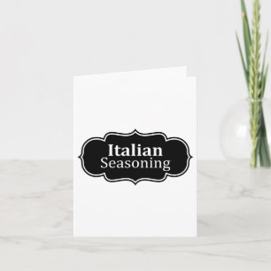 Italienisches Seasing Halloween Kostüm Funny Dress Karte