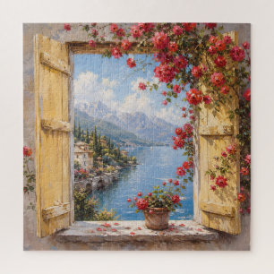 Italienisches Seeblick-Rätsel Puzzle