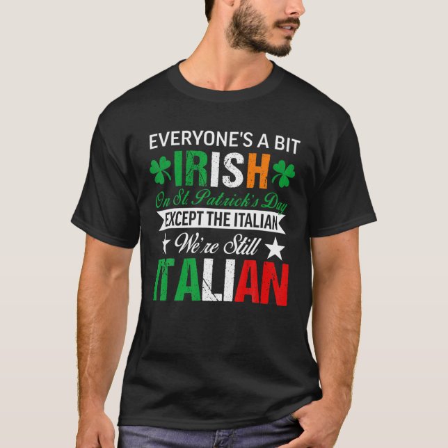 Italienisches Shirt Wir sind immer noch Italiener  (Vorderseite)