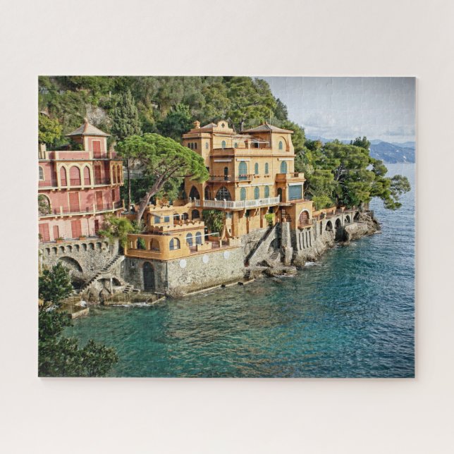 Italienisches Sommerhaus - 16x20 - 520 Stk. Puzzle (Horizontal)