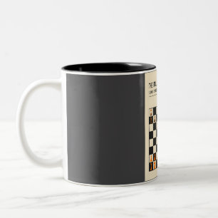 Italienisches Spiel Schach Öffnung Art Book Cover Zweifarbige Tasse