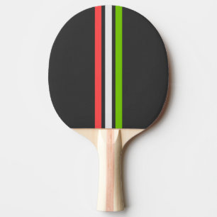 Italienisches Sport-Streifen-Ping-Pong-Schläger Tischtennis Schläger