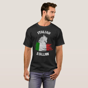 Italienisches Stallions-Shirt T-Shirt