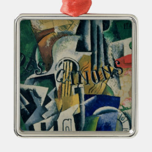 Italienisches Stillleben, 1914 Silbernes Ornament