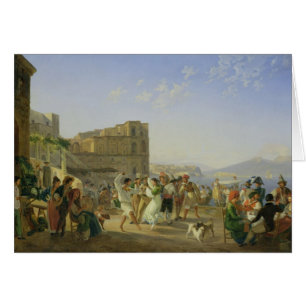 Italienisches Tanzen, Neapel, 1836