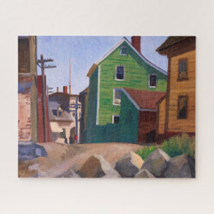 Italienisches Viertel, Gloucester Edward Hopper Puzzle