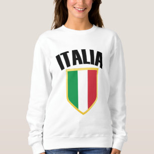 Italienisches Wappen - Italienische Flagge Sweatshirt